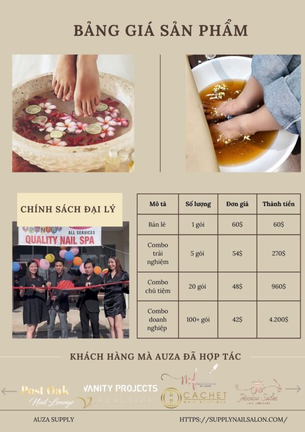 THẢO DƯỢC NGÂM CHÂN - GIẢI PHÁP TĂNG DOANH THU - Hình ảnh 7